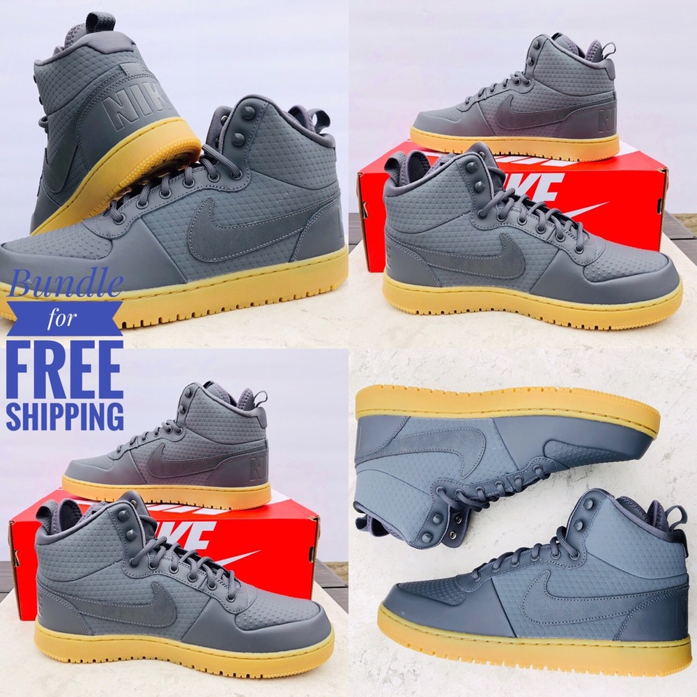 Men Nike Court Borough Mid Winter Shoe New w/box